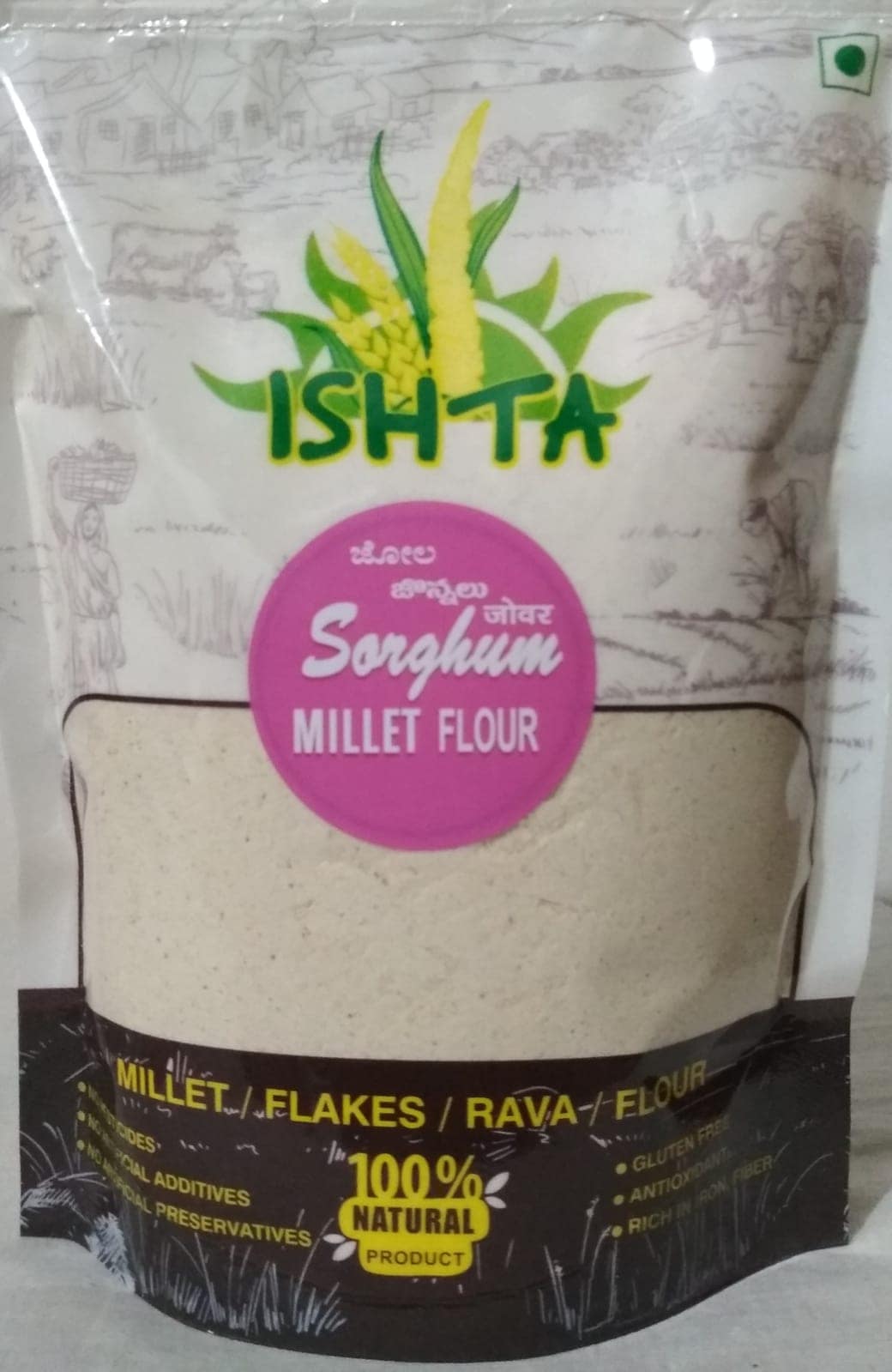 MILLET_FLOUR MILLET FLOUR 500 GMS - Image 1