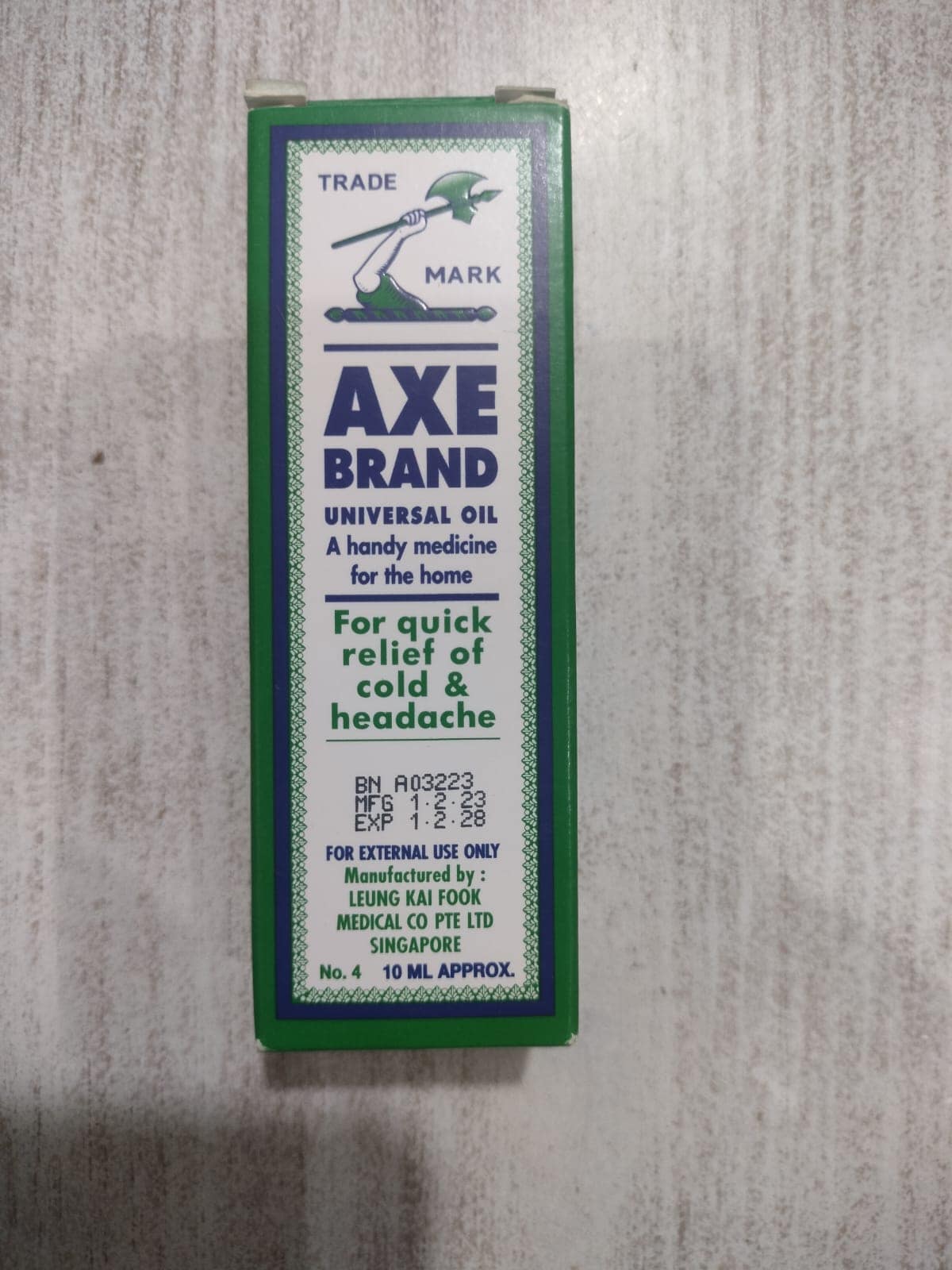 Axe Brand Oil (For Cold & Headache) - Image 1