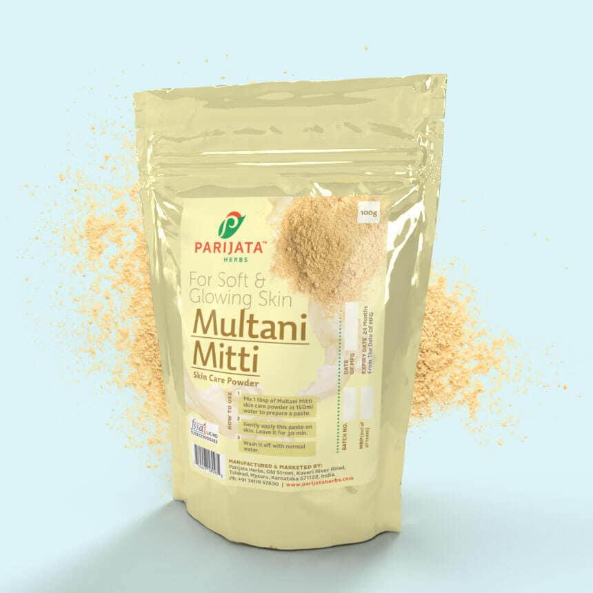 MULTANI SKINCARE MULTANI MITTI POWDER 100 GM - Image 1