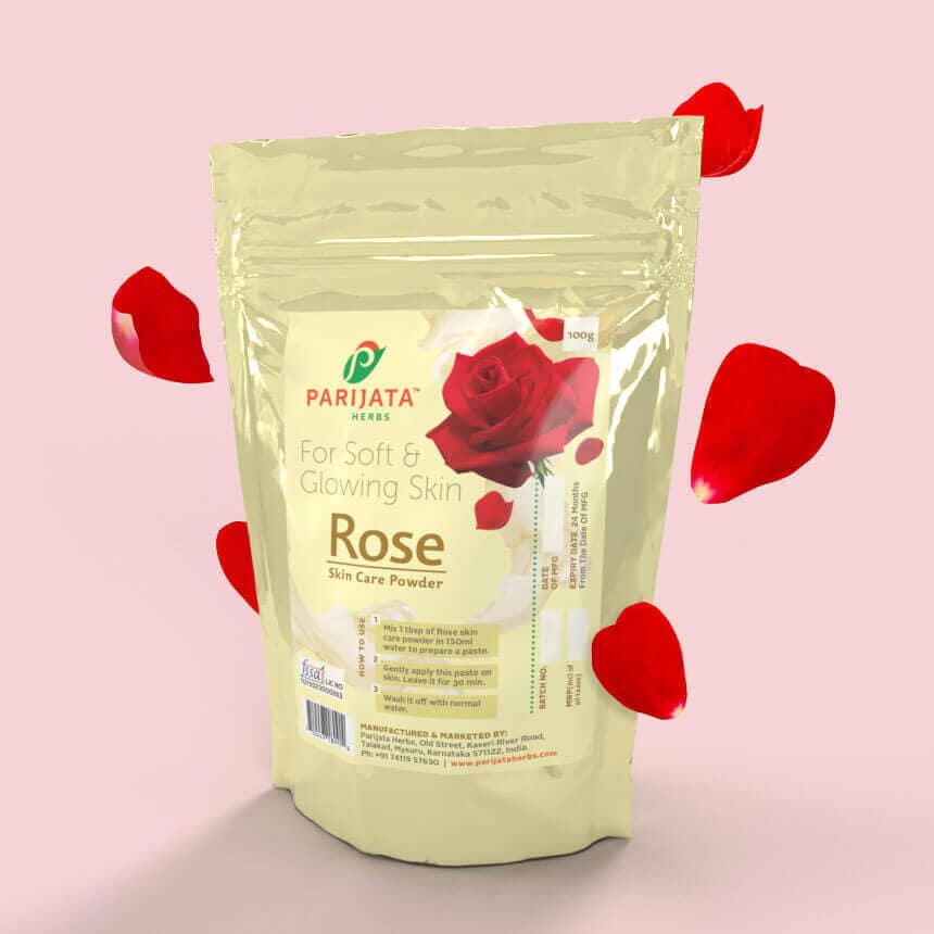 ROSEPOWDER SKINCARE ROSE POWDER 100 GM - Image 1