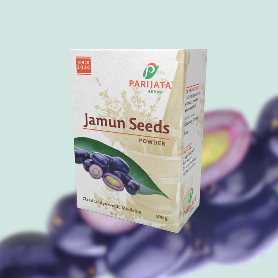 EDITABLE JAMUN EDIBLE JAMUN SEED POWDER 100GMS - Image 1
