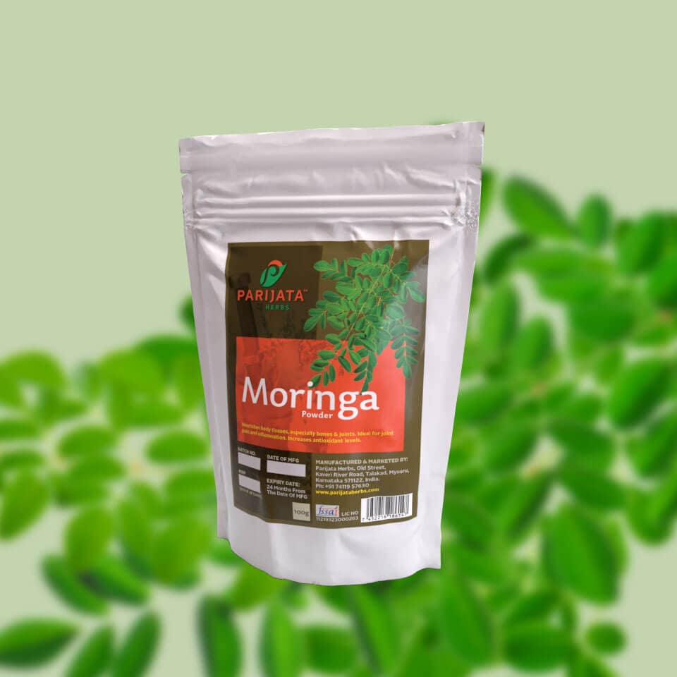 MOORINGA EDIBLE MOORINGA LEAF POWDER 100GMS - Image 1